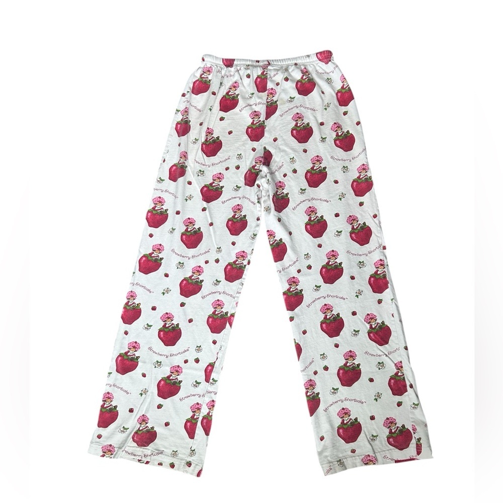 Vintage Gen X Strawberry Shortcake Pajama Pants size XS-S - Picture 4 of 9